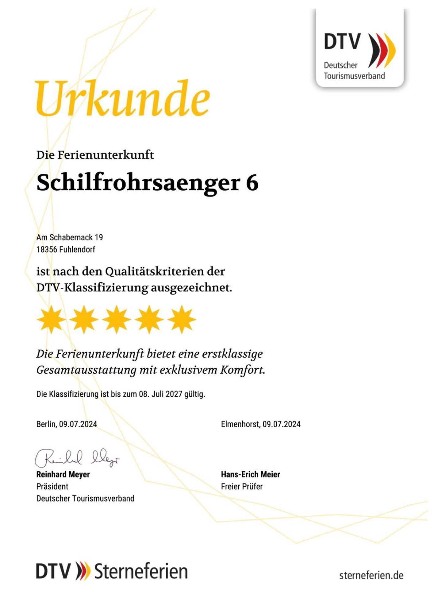Ferienhaus Schilfrohrsaenger 6 Fuhlendorf  Dış mekan fotoğraf